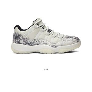 Men's White and Gray Sneakers